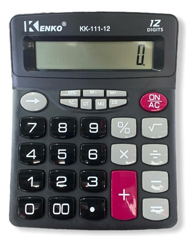 Calculadora Grande Mesa Kenko 12 Digitos Comercial Trabajo