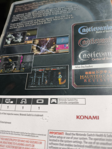 Castlevania Dominus Collection Nintendo Switch