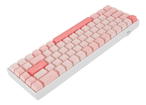 Teclado Para Juegos Con Retroiluminación Rgb, 60%, 68 Teclas