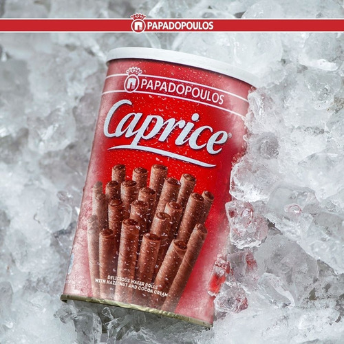 Imagen 4 de 6 de Cubanitos Caprice Oblea Griega De Avellanas & Cacao 115g