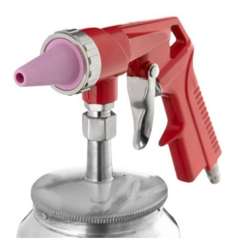 Pistola Arenadora Neumatica P/ Trabajos Pequeños Ps-7 Red A6