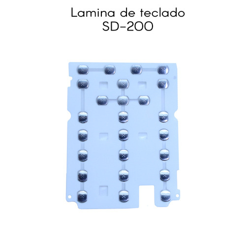 Lamina Para Teclado Telefono Sd-200. Pack De 50