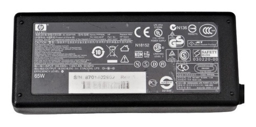 Fonte Carregador Notebook Hp Compaq Pa-1650-02hn Bivolt 65w