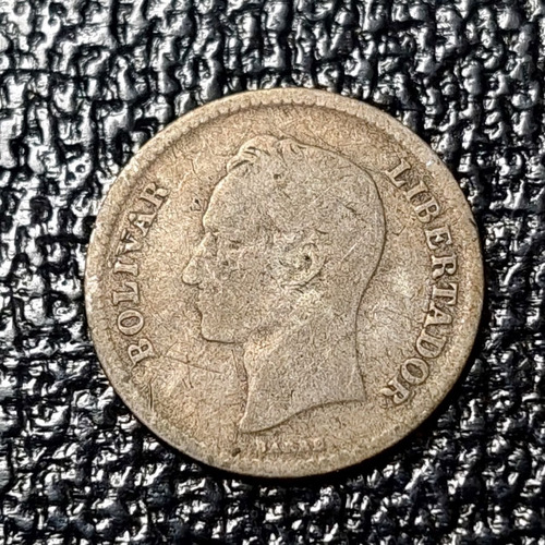 Moneda Venezuela 20 Céntimos, 1960 Plata 0.835 Y# 35 - 774