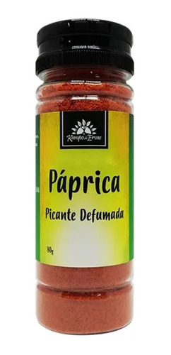 Páprica Defumada Picante Kampo De Ervas Especiaria 80g