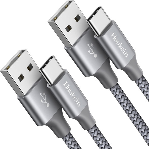 Usb A Usb C Cable 6.6ft, 2-paquete 3a Cargo De Carga Rápida