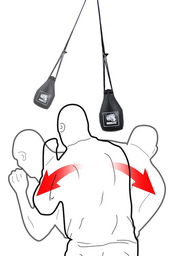 Innolife Boxing Slip Bag, Boxing Dodge Hide Speed Bag Maize.