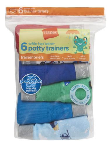 Calzoncillos Hanes Para Niños Potty Trainer Underwear, Paque