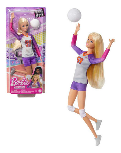 Barbie Profesiones Muñeca Deportistas - Voleibol