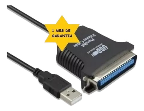 Cable Adaptador Puerto Paralelo Impresora Db36 Pines A Usb