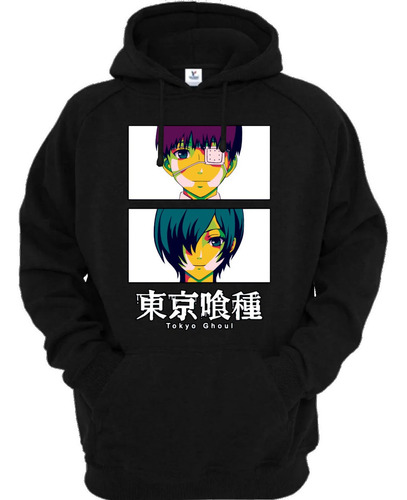 Sudadera Negra Touka Kirishima Ken Kaneki Anime-tg