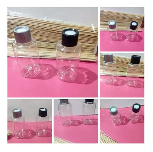 Envase De Pet Cristal Difusor 60 Cc, Con Varillas X20