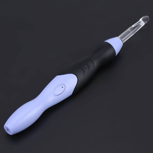 Juego De Agujas De Tejer Con Ganchos Led Light Up Usb