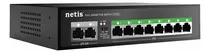 Comprar Netis Switch POE P110GC 8 Puertos POE+ y 2 Puertos Uplink \u002F 1000 Mbps \u002F Presupuesto Energía de 120W \u002F IA Watch Dog \u002FPlug & Play \u002F Alcance en Transmisión de 250mts
