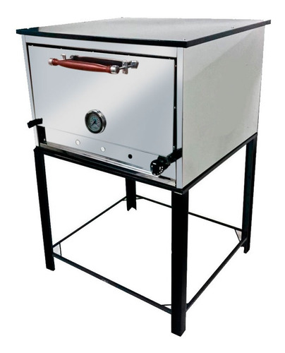 Imagen 2 de 4 de Horno Pizzero 12 Moldes Acero Inox Premium