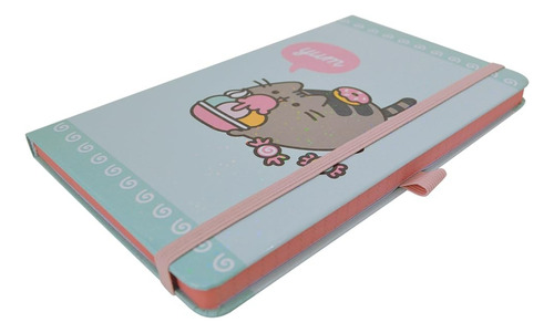 Libreta De Notas Pusheen Traveler Notes Turquesa