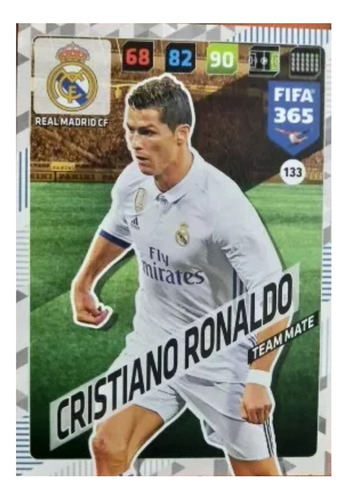 Carta Adrenalyn Xl Fifa 365 2018 Cristiano Ronaldo 133