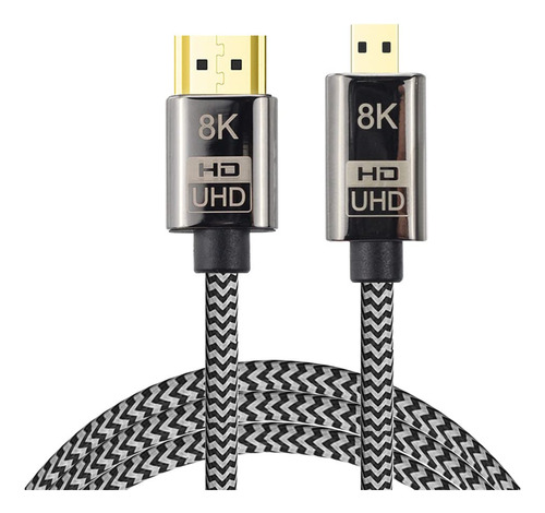 Xiwai Micro Hdmi A Hdmi 2.1 Ultra-hd Uhd 8k 60hz 4k 120hz Ca