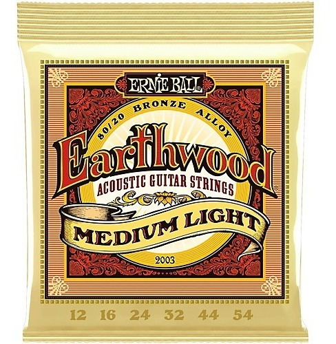 Cuerdas Ernie Ball Earthwood Bronze Médium Light 12-53