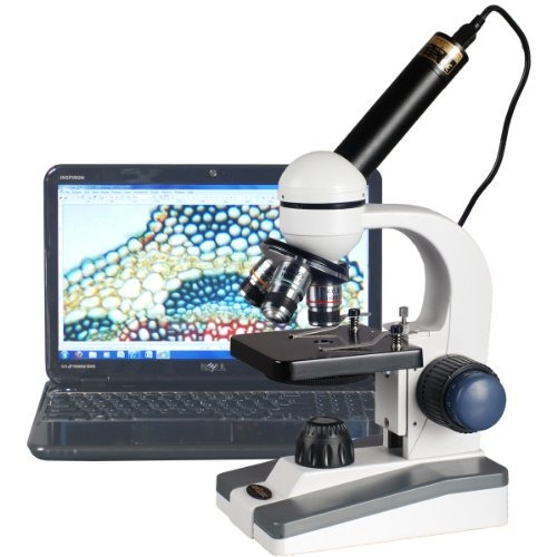 Microscopio Compuesto Biológico Estudiante + Cámara Digital