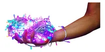 Comprar Serie Navideña Led Multicolor 30mt 600 Luces Ca Luces Multicolor Cable Transparente