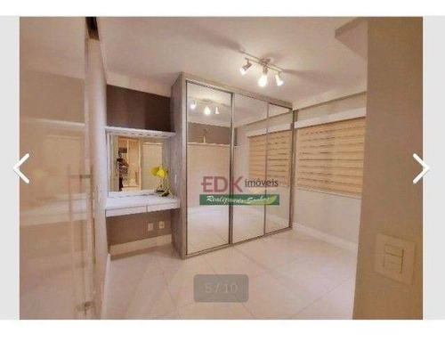 Imagem 9 de 17 de Apartamento Com 3 Dormitórios Para Alugar, 115 M² Por R$ 5.620/mês - Jardim Aquarius - São José Dos Campos/sp - Ap8627