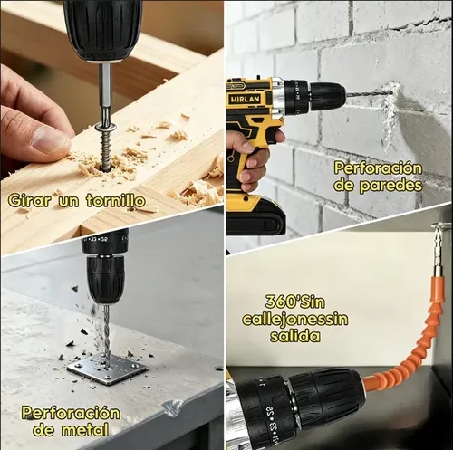 Taladro Electrico Destornillaador Taladro Impactoinalambrico - imagen 6