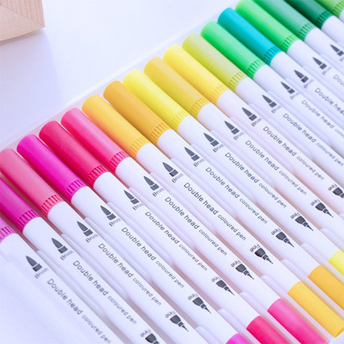Marcadores De Pluma De Acuarela De 100 Colores Para Dibujar