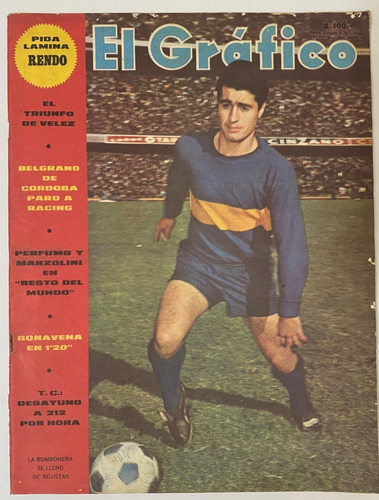 El Gráfico 2562, Fútbol Argentino Lámina Rendo 1968, Ez4b4