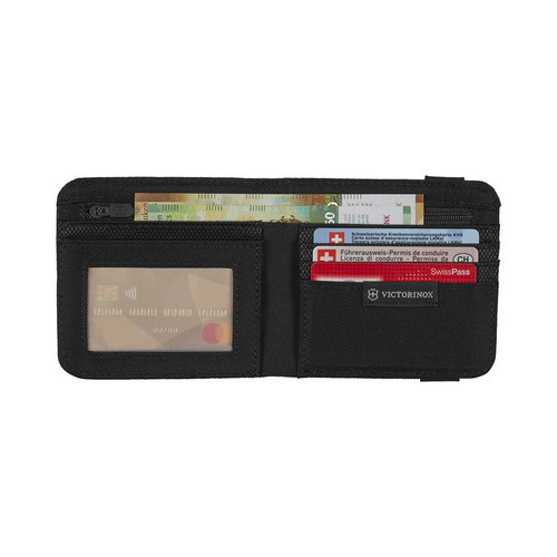 Billetera Bi-fold Negra, Victorinox