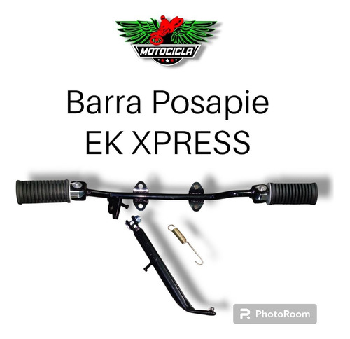 Barra Posapie Moto Ek Xpress