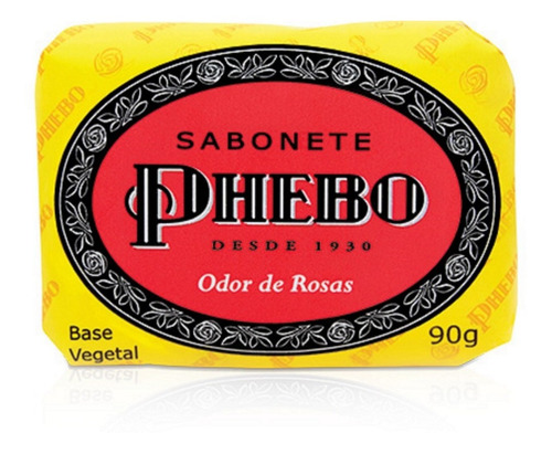 Sabonete Phebo Barra Odor De Rosas 90g