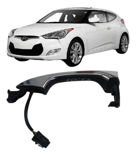 Maçaneta Externa Dianteira Esquerda Hyundai Veloster 