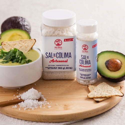 Sal De Mar Artesanal Sal Real De Colima Salero 100 G