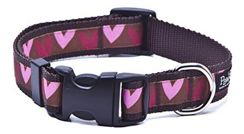 Paw Paws Ee. Uu. San Valentín Corazones Perro Collar