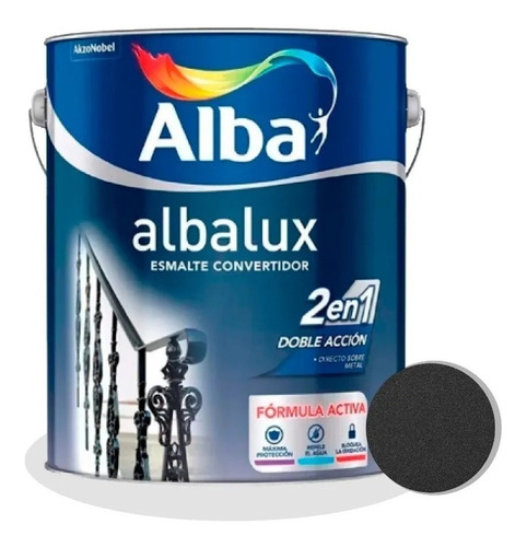 Esmalte Sintetico Albalux 2 En 1 Forja 1 Lt / Camino 1