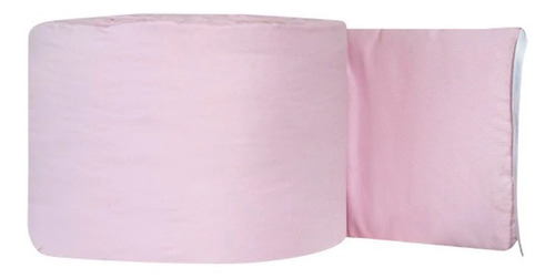Protector Para Cuna Bumper Acolchado Y Suave. Lavable Rosa