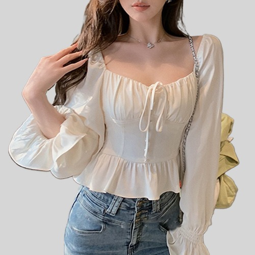 Blusa Perla Manga Larga