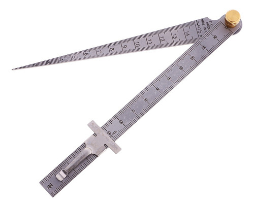 Soldadura Taper Feeler Gauge Gage Profundidad Regla Gap .