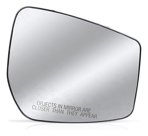 Lente Espelho Retrovisor Versa 15 16 17 2018 2019 Com Placa