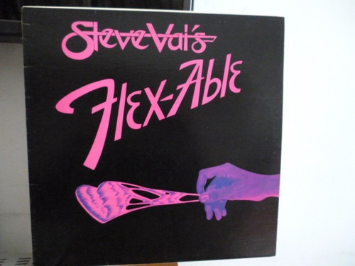 Steve Vai Flex Able Vinilo Americano 1ra Edicion