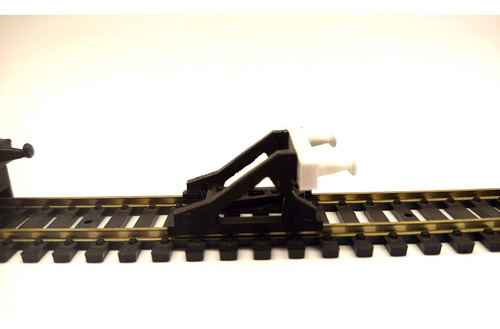 Tope De Via X 2 Unid. Ho 1/87 Trenes Ferromodelismo 3d