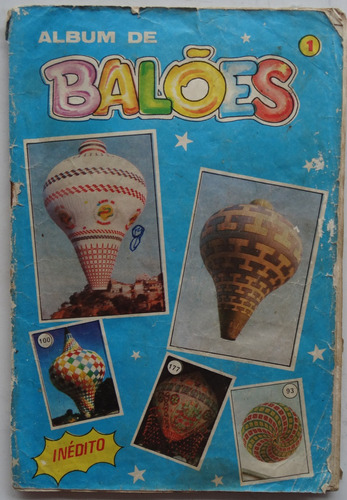 Álbum Balões Nº 1! Editora Albatroz! Completo