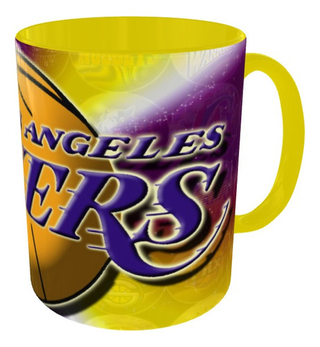 Mugs Lakers Pocillo Sport Color Amarillo