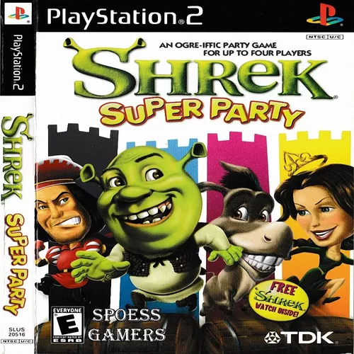 Jogo Shrek 2 PS2 ( Aventura )