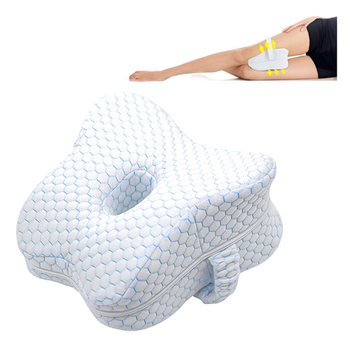 Almohada Para Cojin Ergonómica Para Piernas Rodillas Memoria