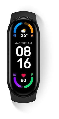 Imagen 4 de 10 de Smartwatch Reloj Xiaomi Mi Band 6 Deportivo Con Oximetro