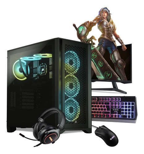 Pc Armada Nsx Gaming R7 5700g 16gb Ram 480gb Ssd