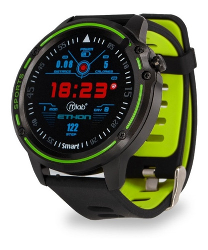 Smartwatch Microlab Ethon Advanced Green - Revogames Color de la caja Verde