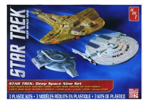 Star Trek Deep Space Nine (3 Naves ) Escala 1:2500 Amt -764